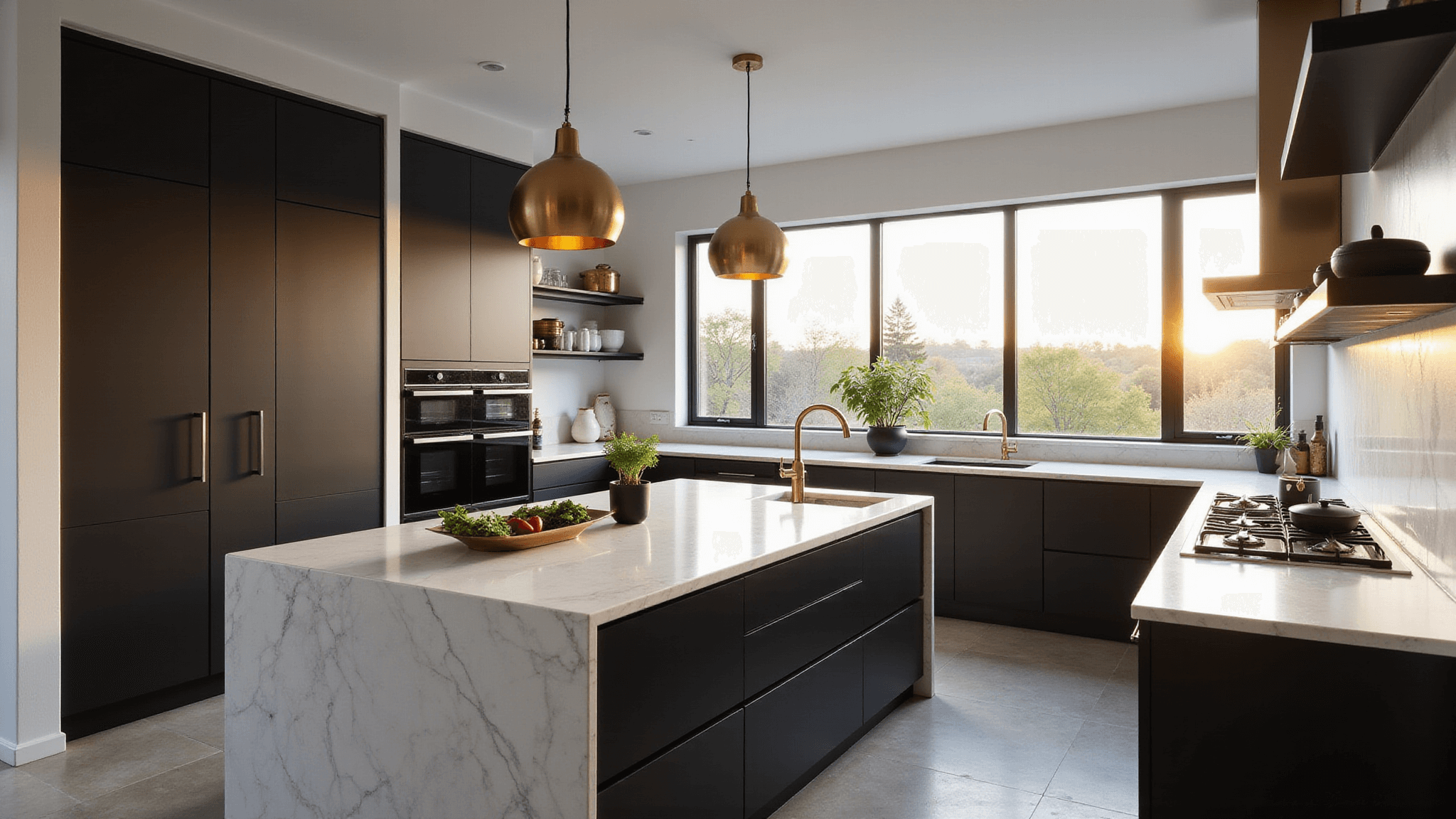 Black and White Modern Kitchen: A Timeless Design Guide - Roomnestly