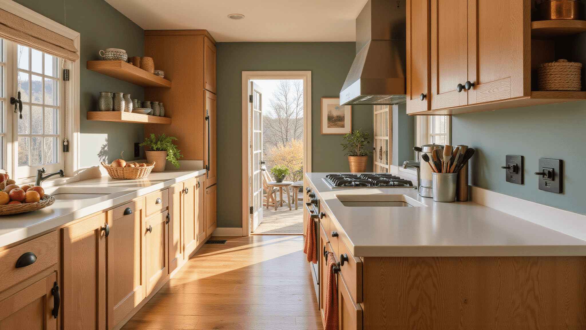 Golden Oak Kitchen Cabinets: A Timeless Design Choice for Warm ...