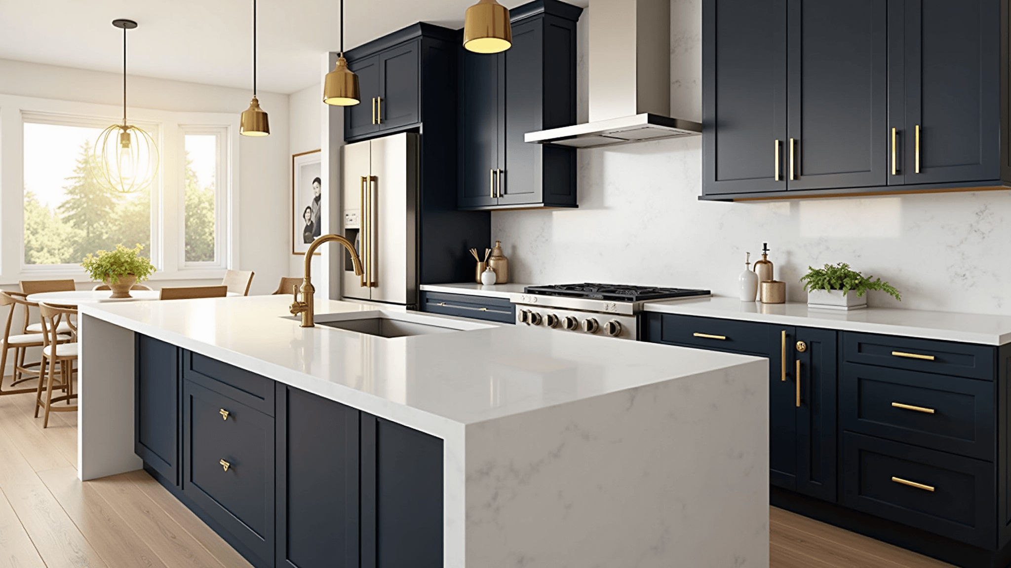 Navy Kitchen Cabinets: The Bold and Timeless Design Choice That Will ...