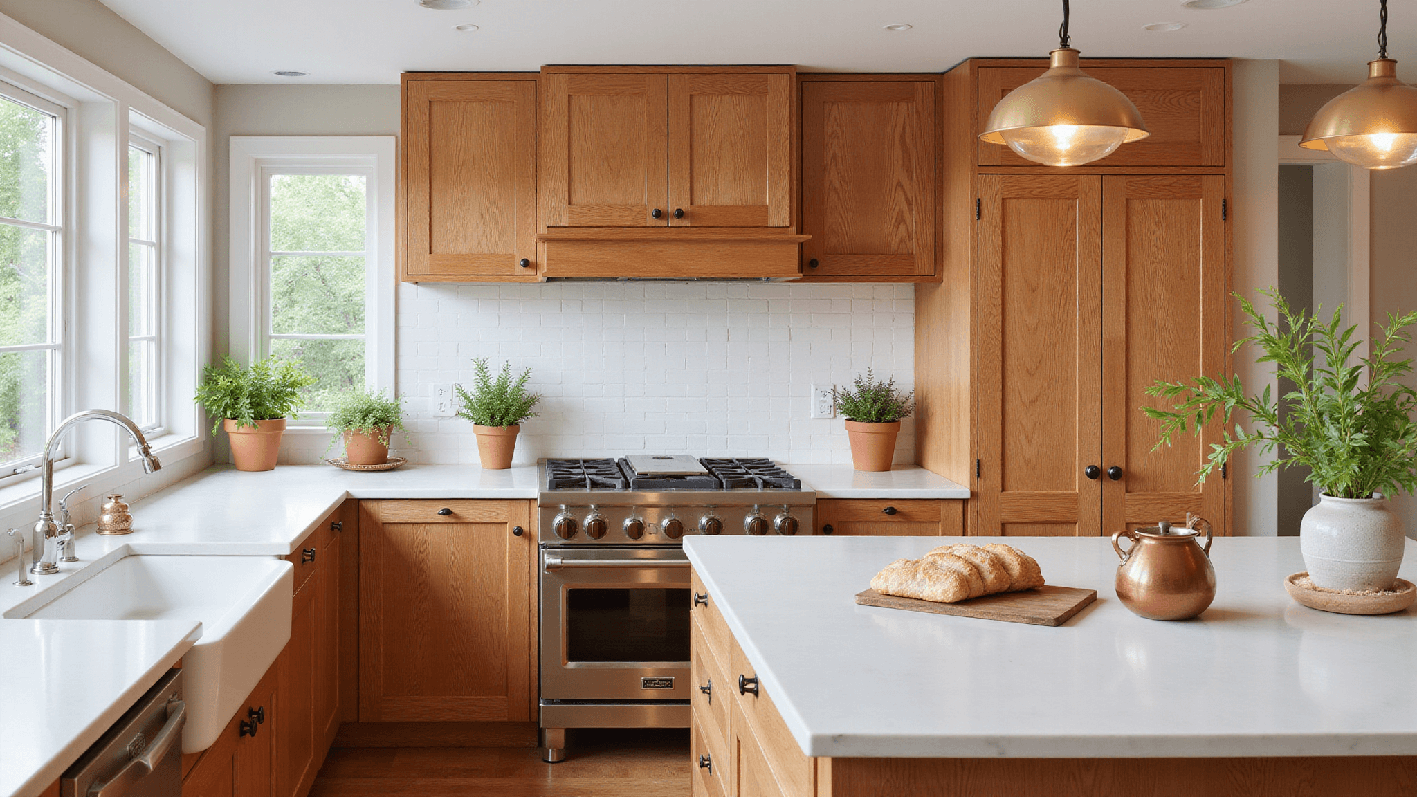Red Oak Kitchen Cabinets: The Ultimate Design Guide for Timeless ...