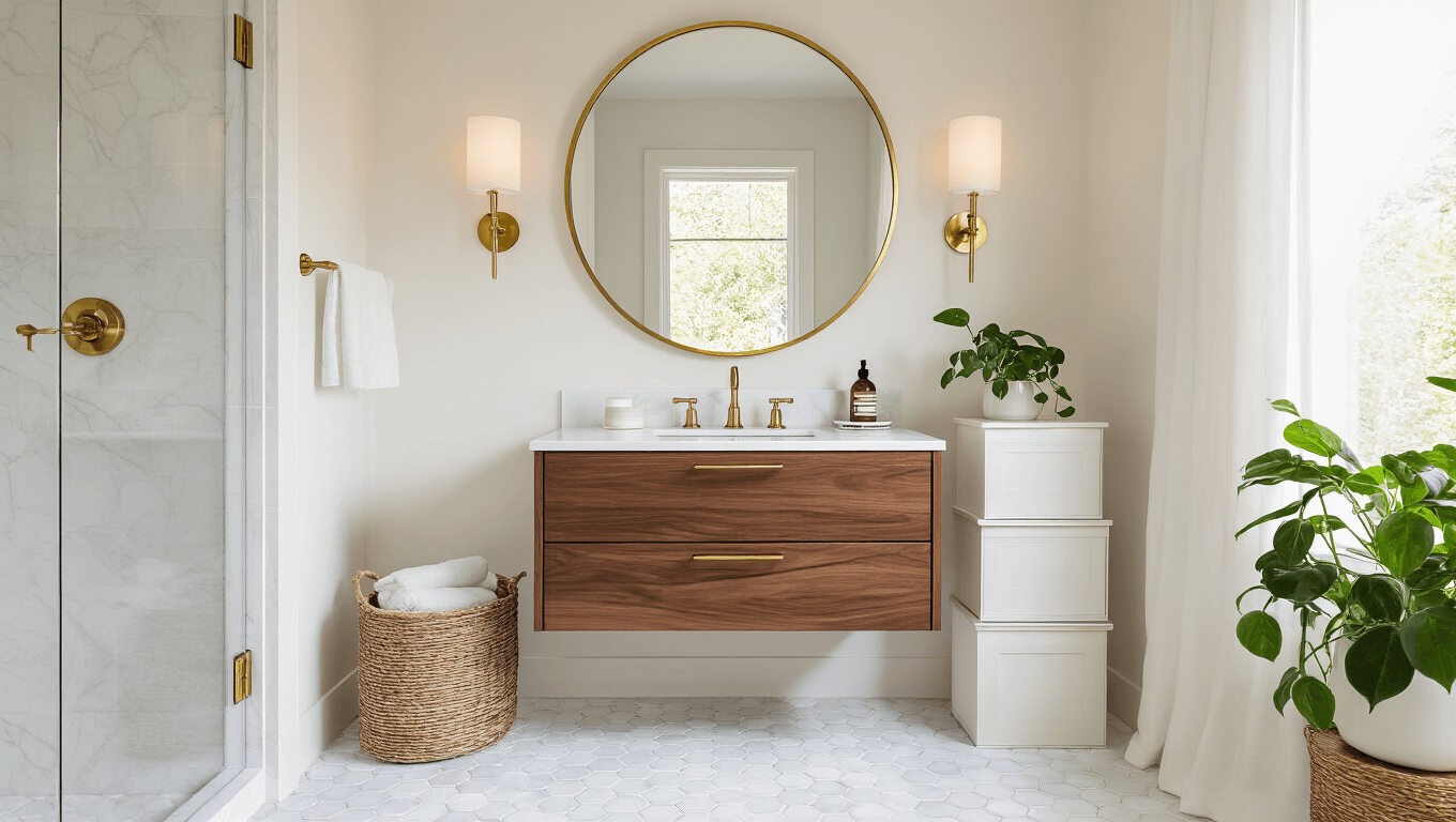 Stylish Small Bathroom Ideas: Transform Your Tiny Space into a Luxe ...