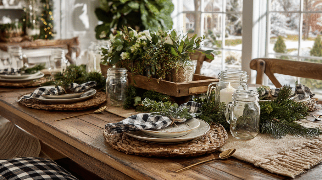 Christmas Dinner Table Settings