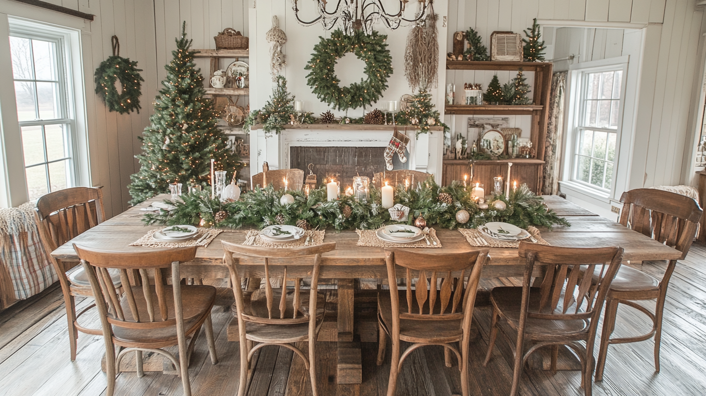 Farmhouse Christmas Decor