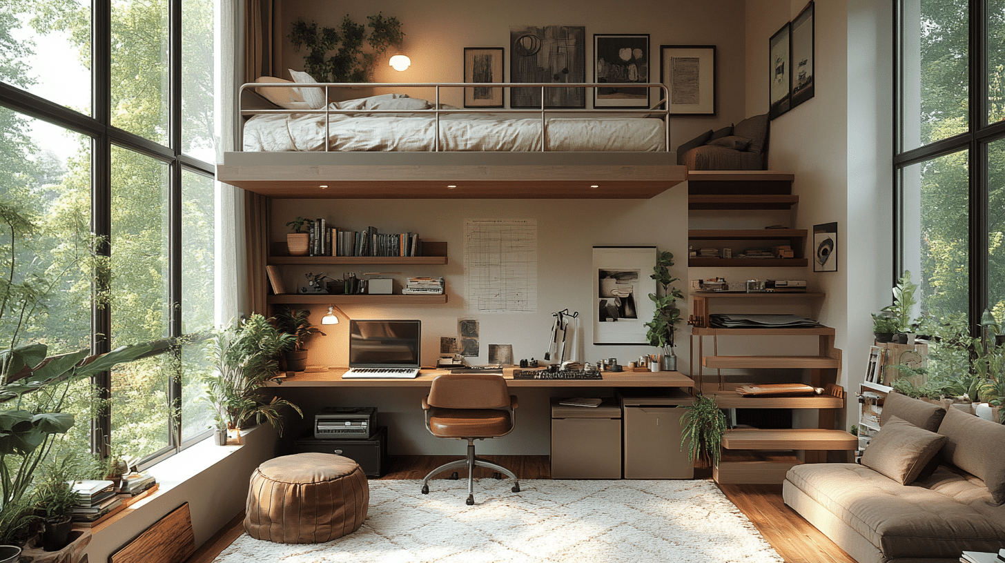 loft beds for small rooms