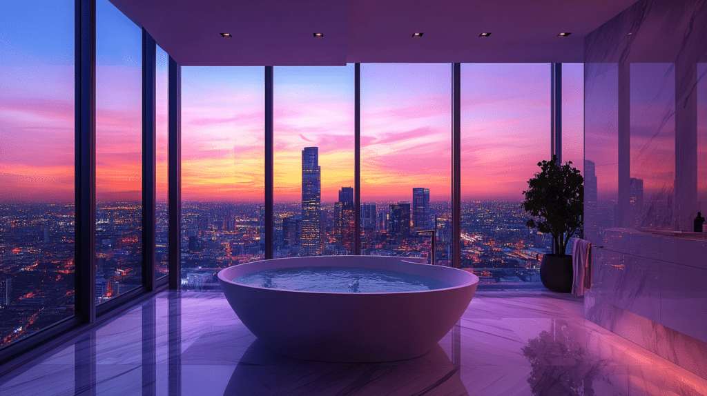 luxury bathroom design